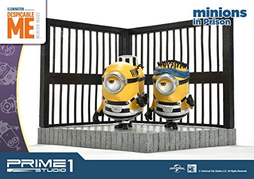 Prime Collectible Figure "Despicable Me 3" Minions in Prison Statue PCFMINI-05