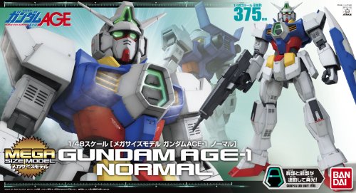 Âge-1 Gundam Age-1 Normal - 1/48 Échelle - MEGA TAILLE MODÈLE CISTOU SENSHI GUNDAM AGE - BANDAI
