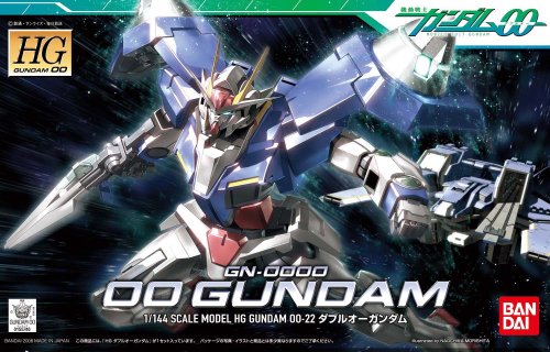 GN-0000 00 Gundam - 1/144 escala - HG00 (# 22) Kidou Senshi Gundam 00 - Bandai