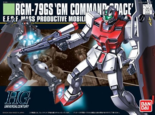 RGM-79GS Tipo de espacio de mando GM-escala 1/144-HGUC (#051) Kidou Senshi Gundam 0080 Pocket no Naka no Sensou-Bandai
