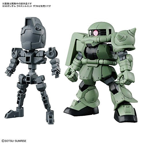 RGM-79 GM Cross Silhouette Frame (versión gris) SD Gundam Cross Silhouette Kidou Senshi Gundam - Bandai