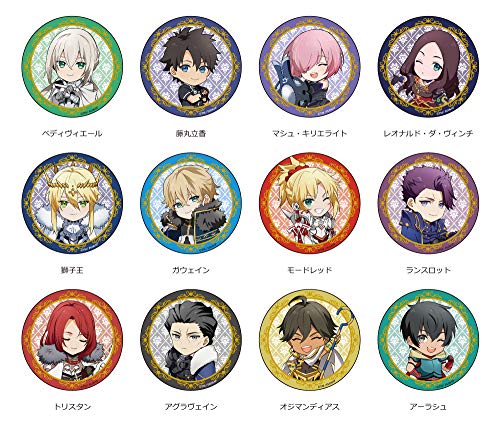 "Fate/Grand Order -Divine Realm of the Round Table: Camelot-" Twin Face Collection Can Badge