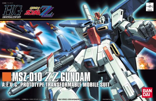 MSZ-010 ZZ GUNDAM - Scala 1/144 - HGUC (# 111) Kicou Senshi Gundam ZZ - Bandai