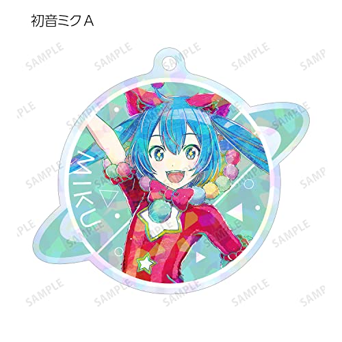 "Project SEKAI Colorful Stage! feat. Hatsune Miku" Trading Ani-Art Hologram Acrylic Key Chain