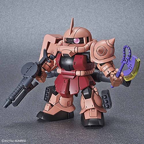 MS-06S Zaku II Commander Type Char Aznable Custom SD Gundam Cross Silhouette Kidou Senshi Gundam - Bandai Spirits