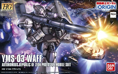 YMS-03 Waff - 1/144 Maßstab - HG Gundam Der Ursprung, Kidou Senshi Gundam: Der Ursprung - Bandai