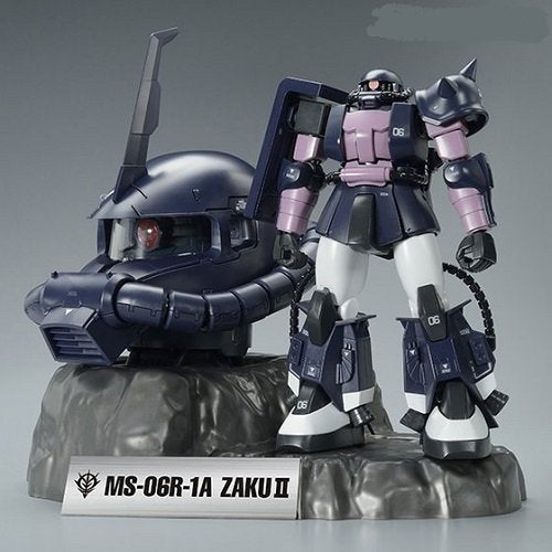 MS-06R-1A Zaku II Head (Black Tri-Stars Custom version) - 1/35 scale - HGGO Kidou Senshi Gundam: The Origin - Bandai