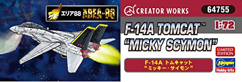 F-14A Tomcat (Mickey Simon version) - 1/72 scale - Area 88 - Hasegawa
