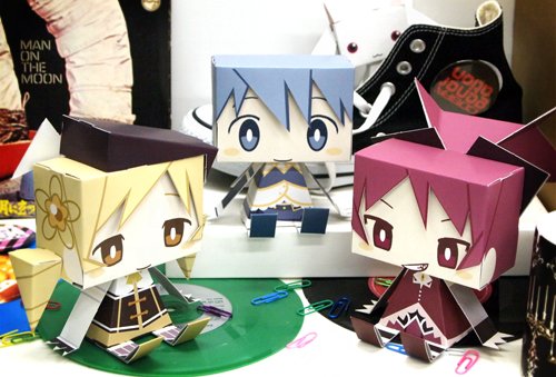 Kyuubey Sakura Kyouko GraPhig (#141) Mahou Shoujo Madoka