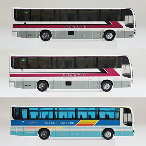 The Bus Collection Hankyu Bus Group Reorganization Anniversary 3 Car Set