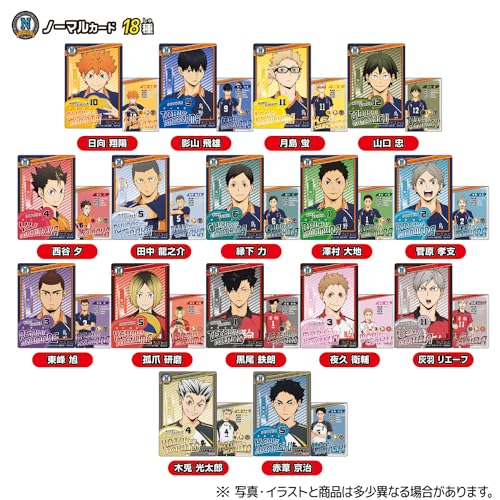 "Haikyu!!" Characterable Card Vol. 2