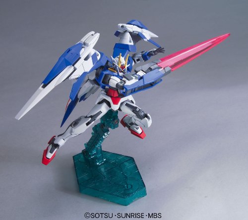GN-0000 + GNR-010 00 Raiser (GN Sword III Ver versión) - 1/144 escala - HG00 (# 54) Kidou Senshi Gundam 00 - Bandai