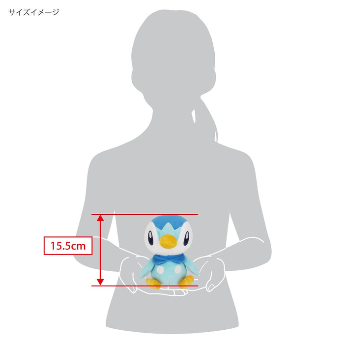 "Pokemon" Allstar Collection Plush PP89 Piplup (S Size)