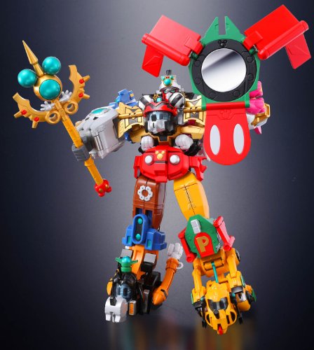 Chogokin Chou Gattai King Robo Mickey & Friends Super Figure