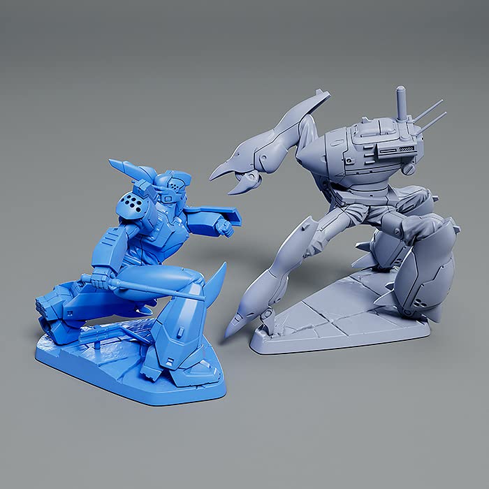 Mobile Police PATLABOR PLAMAX MF-72 minimum factory Ingram & Crab-Man High Leg Effect Color Ver.
