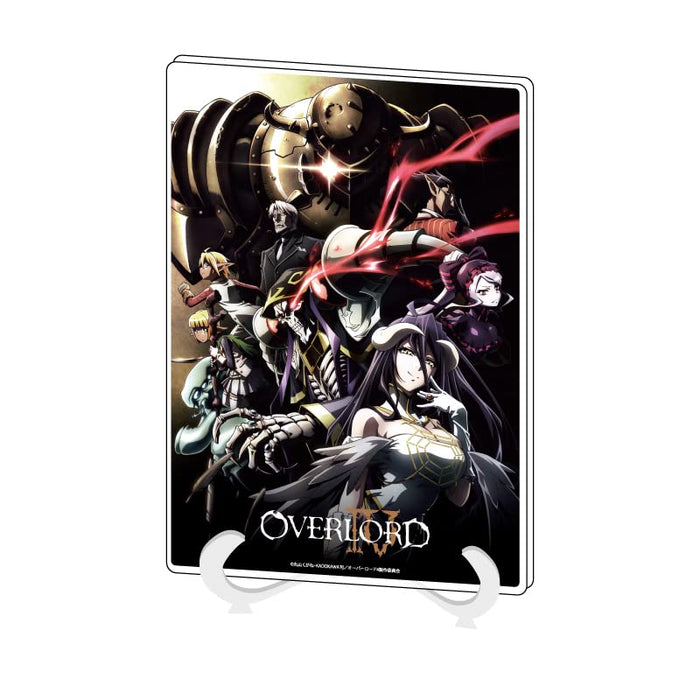 Acrylic Art Board A5 Size "Overlord IV" 01 Key Visual (Official Illustration)