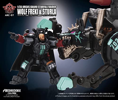TOYS ALLIANCE LIMITED ARC-07 "ARCHE-YMIRUS" 1/35 SCALE URSUS GUARD STARFALL RAIDER WOLF FREKI & STURLA