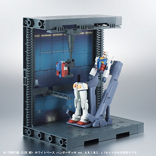 White Base Hanger Deck, (ver. A.N.I.M.E. version) Robot Damashii Robot Damashii <Side MS> Kidou Senshi Gundam - Bandai