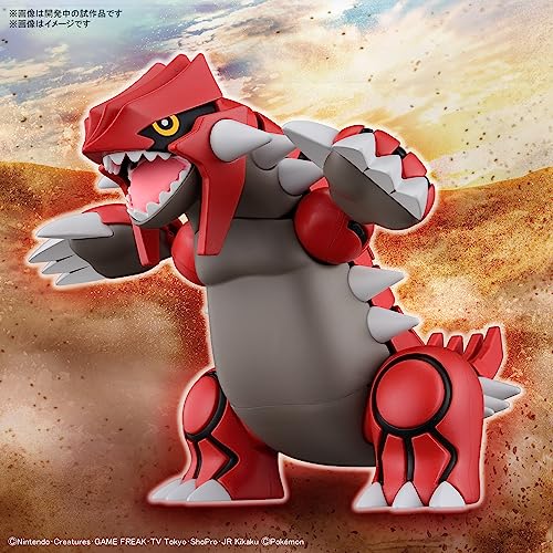 "Pokemon" Pokemon Plastic Model Collection PokePla 54 Select Series Groudon