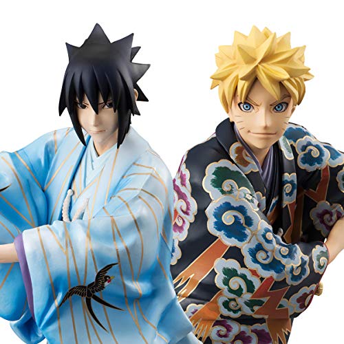 Uzumaki Naruto & Sasuke (Kabuki Edition version) Naruto -Kabuki- - MegaHouse