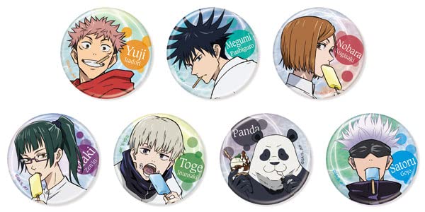 Jujutsu Kaisen Chara Badge Collection Ice Cream Series Original Illust ...