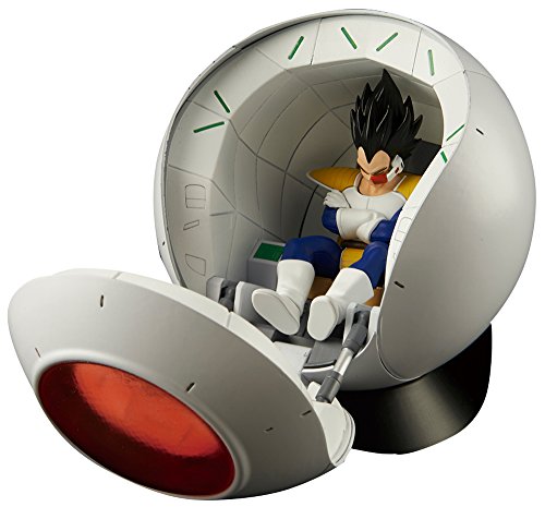 Vegeta SAIYAN Space Pod, Meccanica Aumento di figura Standard della figura, Dragon Ball Z - Bandai