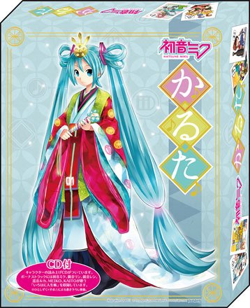 "Hatsune Miku" Karuta with CD First Release Limited Edition