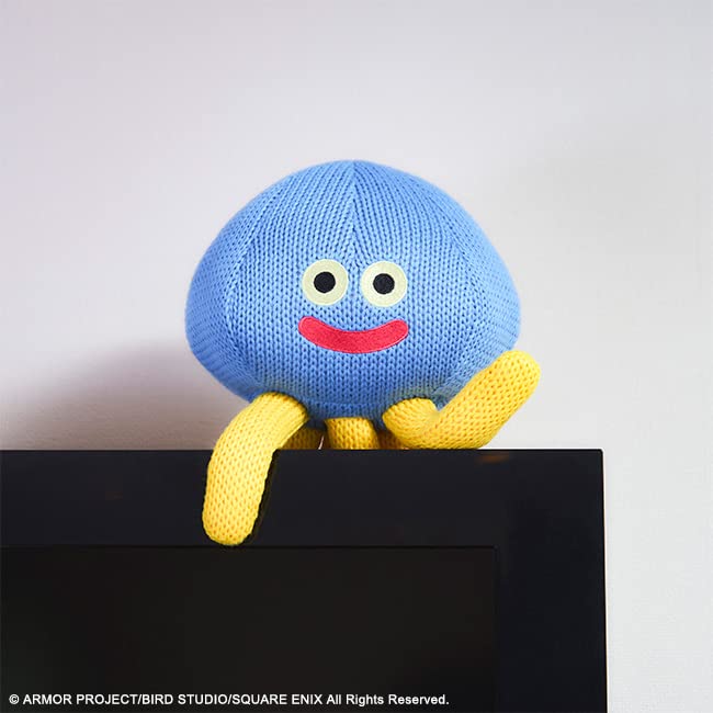 Dragon Quest Smile Slime Bendable Knitted Plush Healslime