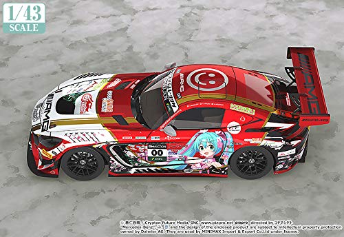 Hatsune Miku GT Project 1/43 Mercedes-AMG Team GOOD SMILE 2019 SUZUKA 10Hours Ver.