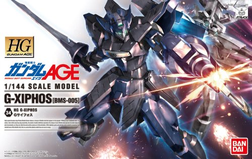 BMS-005 G-XIPHOS - 1/144 Escala - HGO (# 34) Kidou Senshi Gundam Edad - Bandai
