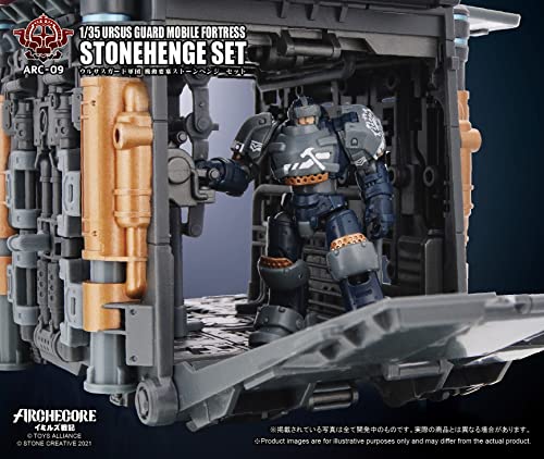 TOYS ALLIANCE LIMITED ARC-09 "ARCHE-YMIRUS" 1/35 SCALE URSUS GUARD MOBILE FORTRESS STONEHENGE SET