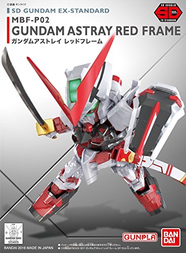 MBF-P02 Gundam Astray Red Frame SD Gundam Ex-Standard (07), Kidou Senshi Gundam Seed Astray - Bandai