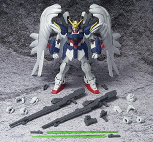 XXXG-00W0 Wing Gundam Zero Custom Extended Mobile Suit in Action!! Shin Kidou Senki Gundam Wing Endless Waltz - Bandai