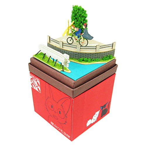 Miniatuart Kit Studio Ghibli Mini "Kiki's Delivery Service" Tombo & Propeller Bicycle