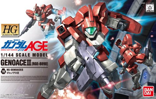 RGE-B890 Genoace II-1/144 escala-HGAGE (#16) Kidou Senshi Gundam AGE-Bandai