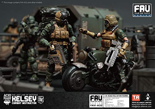 TOYS ALLIANCE LIMITED "ACID RAIN" 1/18 SCALE FAV-A32 KELSEY - COMBAT INSTRUCTOR