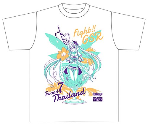 Hatsune Miku GT Project Hatsune Miku Racing Ver. 2017 T-shirt Thai Support Ver.