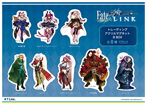 "Fate/EXTELLA LINK" Trading Acrylic Magnet B