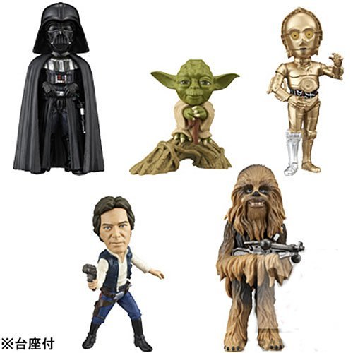 Star Wars First Trilogy World Collectable Figure vol.3 set of 5