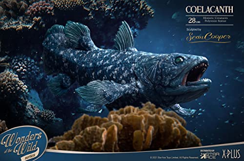 Star Ace Toys Wonders of the Wild Series Coelacanth Polyresin Statue Deluxe Edition