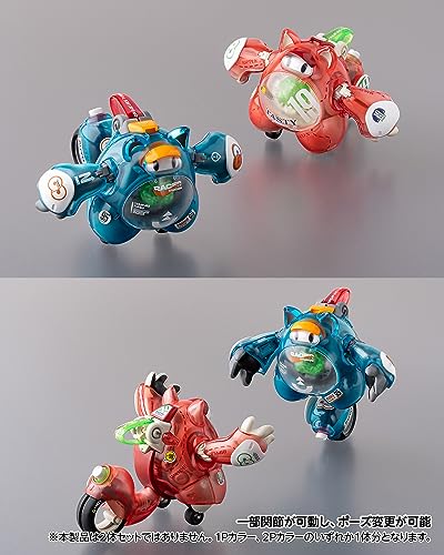 Kumamaru Racoon 2P Color (Clear Red)