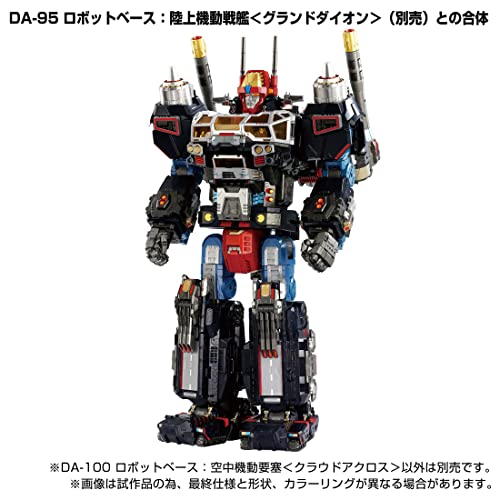 "Diaclone" DA-100 Robot Base: Aerial Mobile Fortress Cloud Across