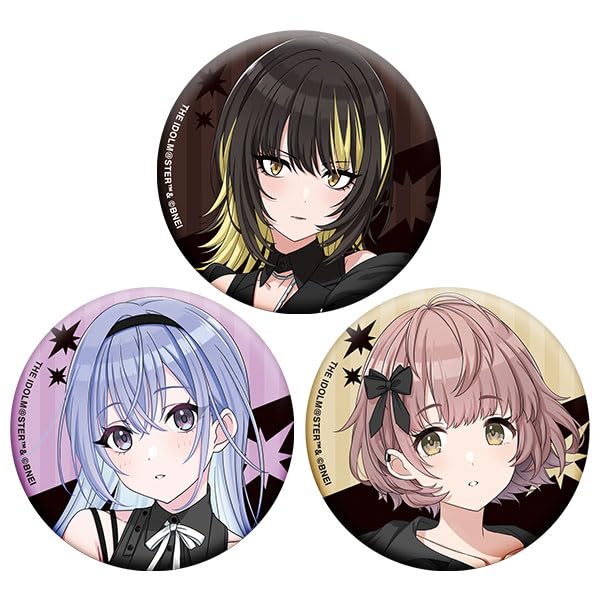 "The Idolmaster Shiny Colors" 283 Production CoMETIK Can Badge Set