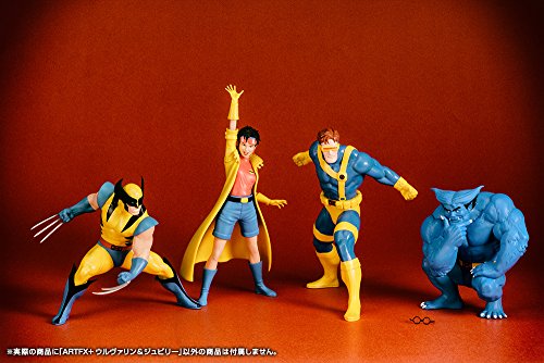 Wolverine & Jubilee (Two Pack version) - 1/10 scale - X-Men: The Animated Series - Kotobukiya