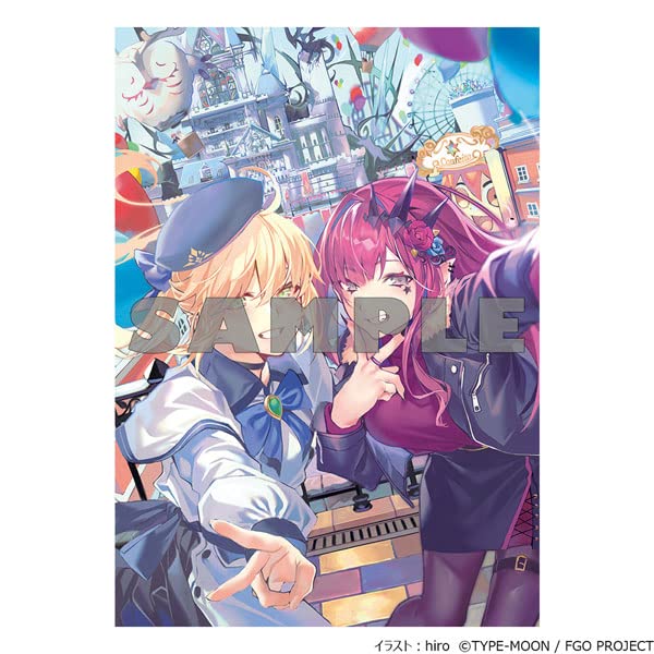 "Fate/Grand Order" hiro Illustration A5 Acrylic Panel Altria Caster & Baobhan Sith