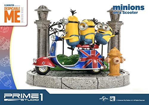 Prime Collectible Figure "Minions" Minions on a Scooter Statue PCFMINI-04