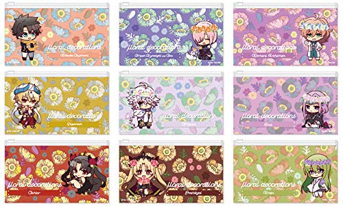 "Fate/Grand Order -Absolute Demonic Battlefront: Babylonia-" Trading Slider Pouch -Floral Decorations-