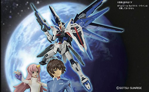 Kira Yamato ZGMF-X10A Freiheit Gundam Dramatische Kombination - Freiheit Gundam Ver. 2.0 & Kira Yamato, - 1/100 Maßstab - Figure-Bustmg, Kidou Senshi Gundam Samen - Bandai