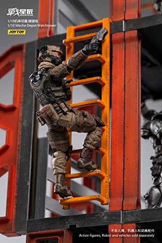 JOYTOY Battle for the Stars Mecha Depot Observation Tower 1/18 Scale Diorama
