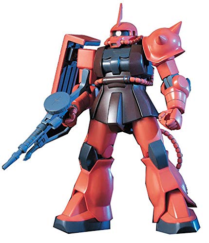 MS-06S Zaku II Commander Type Char Aznable Custom - 1/144 scale - FG, Kidou Senshi Gundam - Bandai